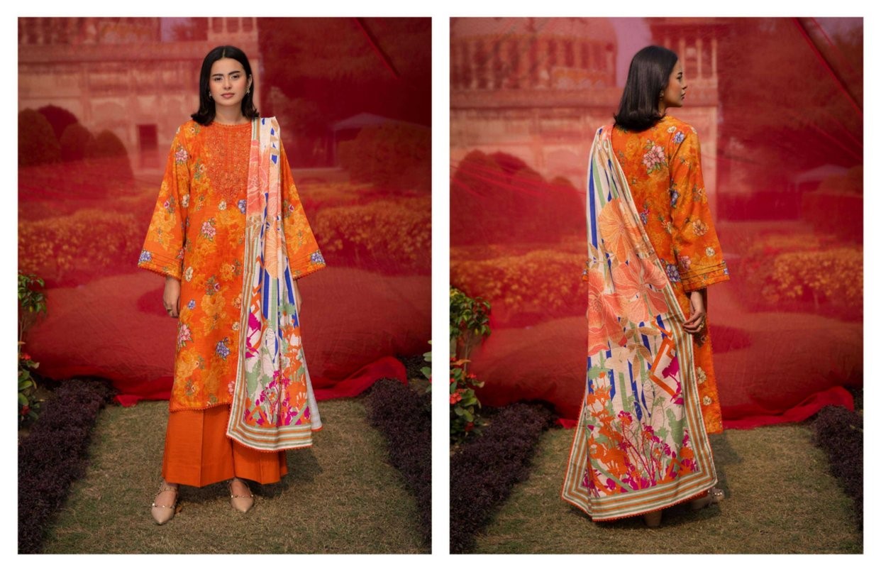 ZARGUL 3-PIECES LUXURY KHADDAR STITCHED - 029